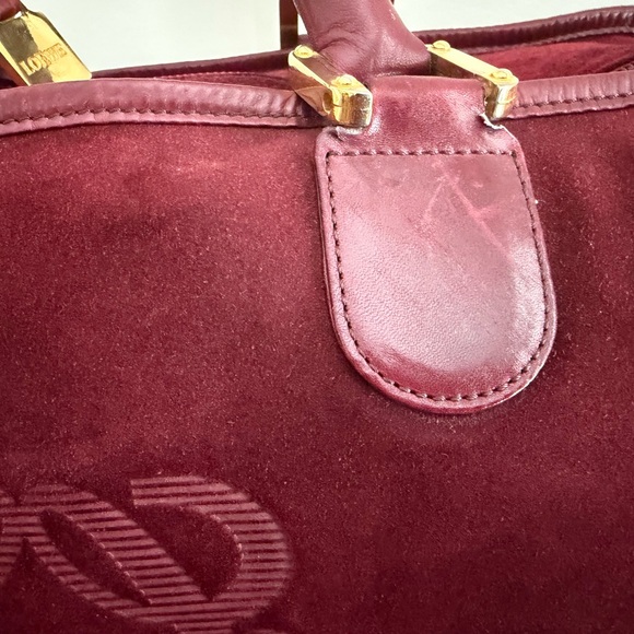 ✨ Loewe Vintage Wine Weekender Duffel Bag ✨ - Picture 5 of 16